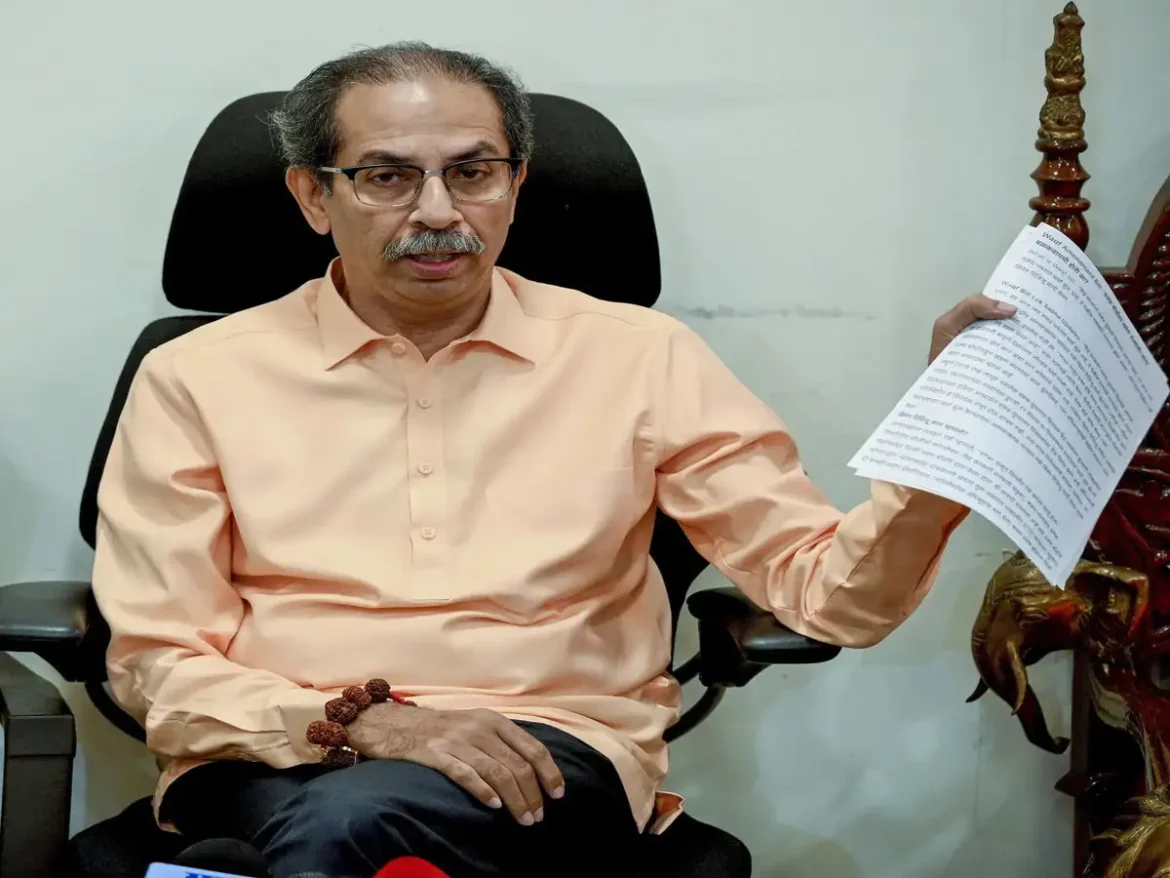 Uddhav Thackeray thanks all for echoing 'Jai Maharashtra' across state